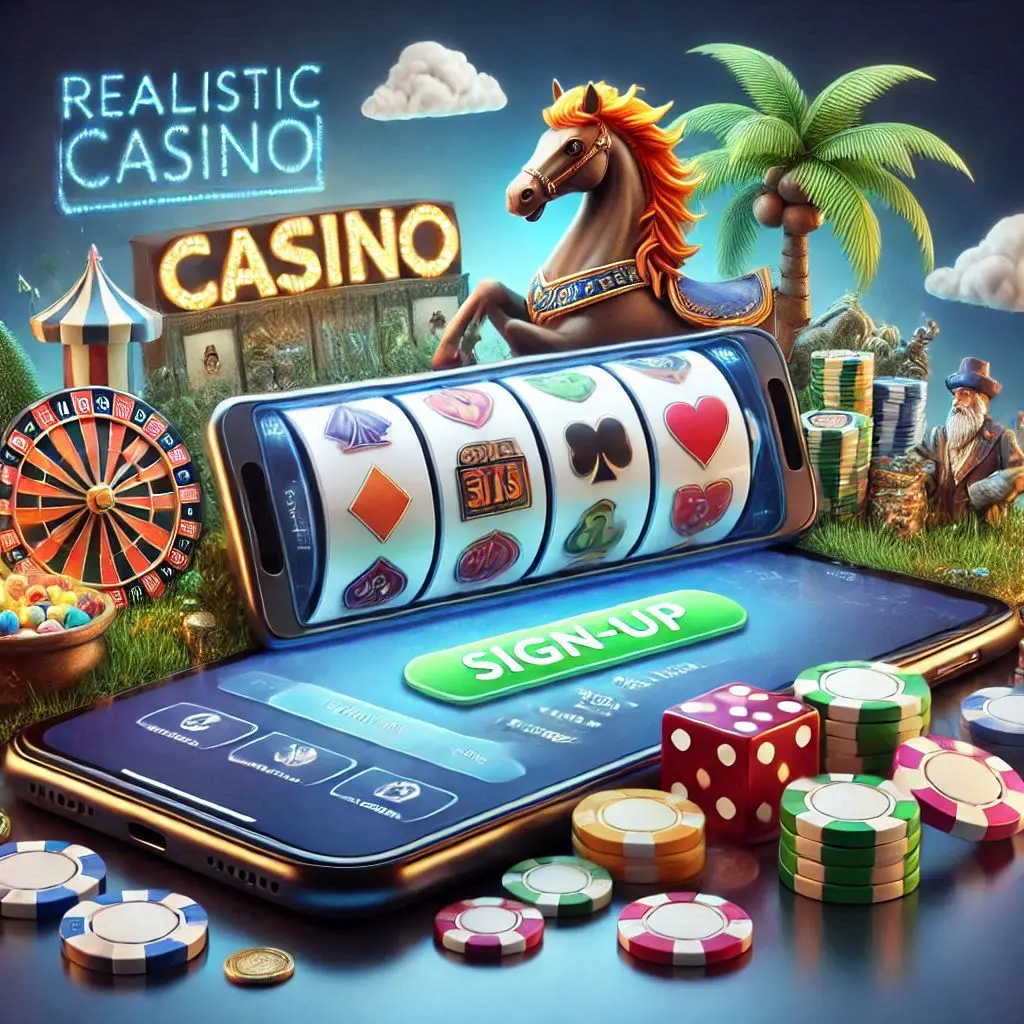 Registrazione sull'applicazione mobile GAMDOM CASINO